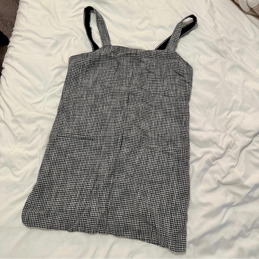 Abercrombie houndstooth mini dress LT